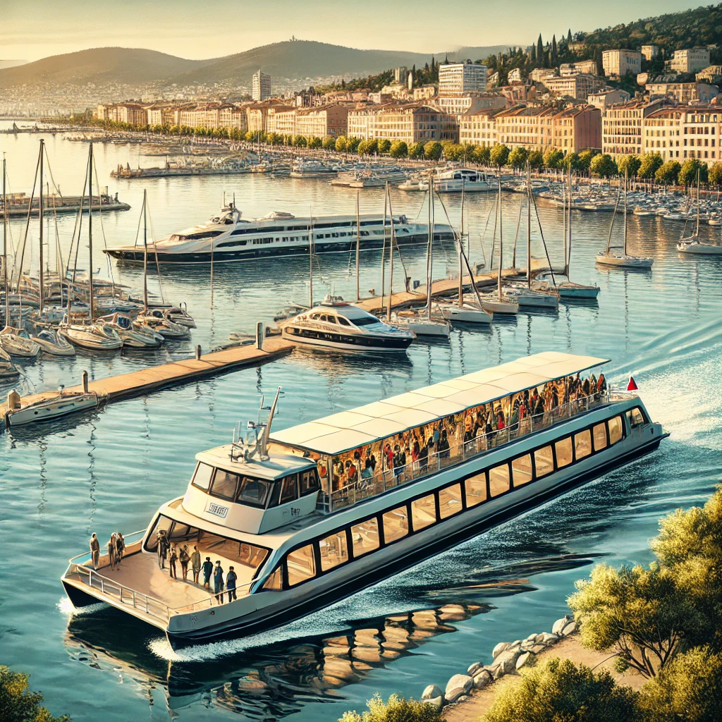 Record de fréquentation pour les bateaux-bus de Toulon